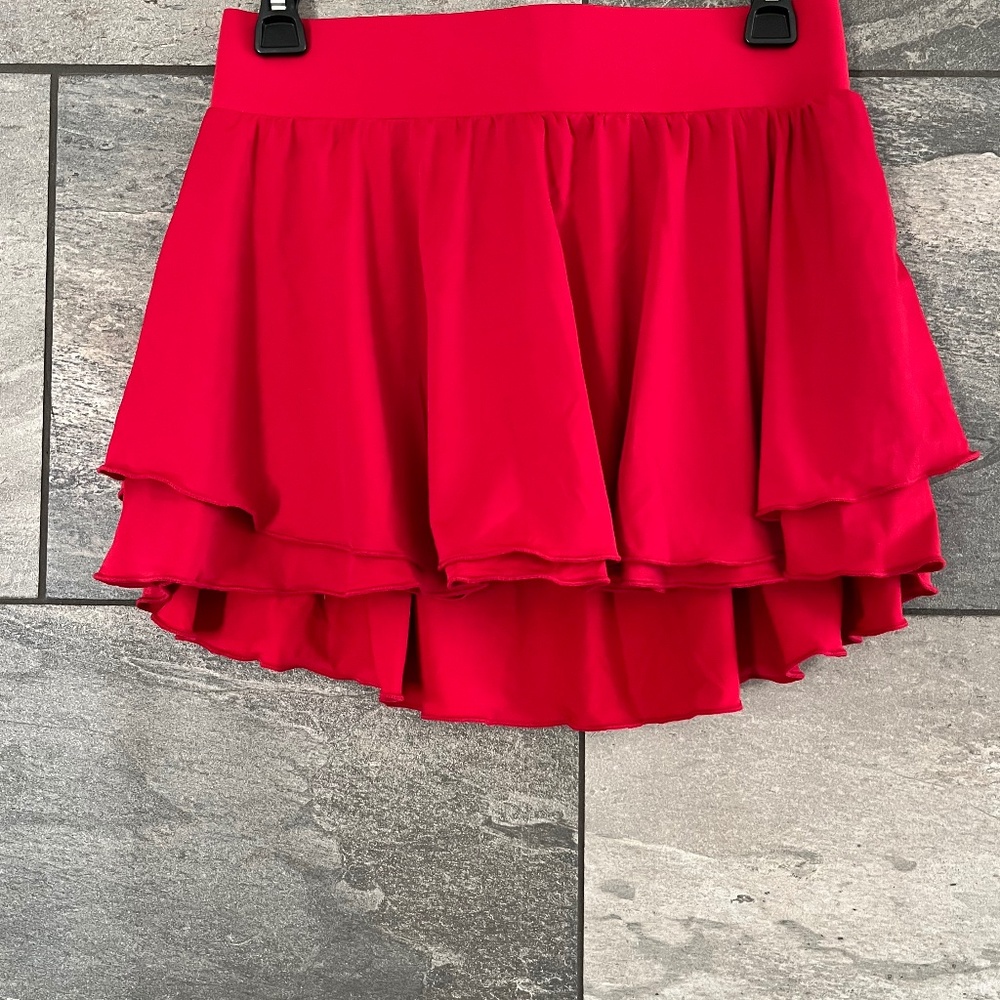 Layered Pleated Tennis Skort
